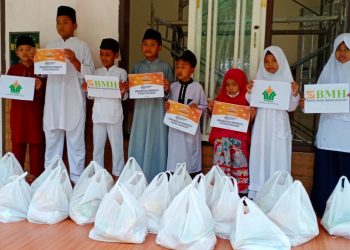 LAZNAS Hidayatullah Bersama PTPN IV Bantu Santri Yatim Piatu Dhuafa Penghafal Quran