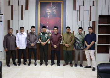 Sinergi Ormas Islam Membangun Bangsa, Pimpinan Pusat Wahdah Islamiyah Silaturahmi dengan Pangdam XIV Hasanuddin