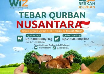 Wahdah Inspirasi Zakat Luncurkan Program Tebar Qurban Nusantara, Gabung Sekarang!