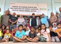 Canangkan Sumur Bor dan Hewan Qurban di Kampung Muslim Tanah Merah Riau