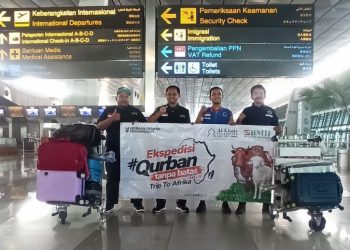 LAZNAS Baitul Maal Hidayatullah Lepas Tim Ekspedisi Qurban Tanpa Batas ke Afrika