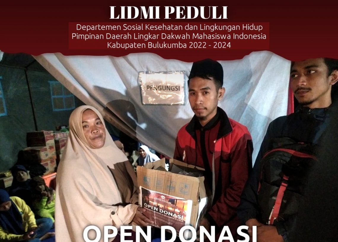 PD LIDMI Bulukumba Salurkan Bantuan kepada Korban Kebakaran di Ela-Ela