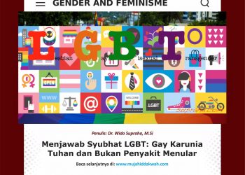 Menjawab Syubhat LGBT: Gay Karunia Tuhan dan Bukan Penyakit Menular