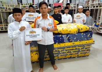 Cukupkan Kebutuhan Asrama Santri Tahfidz, Baitul Maal Hidayatullah Salurkan Kasur dan Bantal Baru
