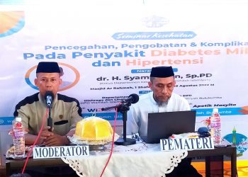Sadar Bahaya Diabetes dan Hipertensi, Seminar Kesehatan Wahdah Bulukumba Hadirkan Dokter Spesialis Penyakit Dalam