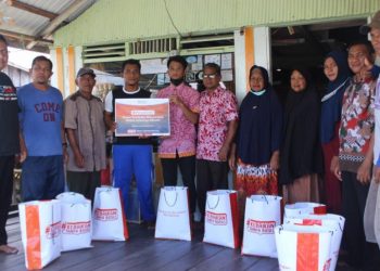 Laznas BMH Sambangi dan Bantu Warga Pulau Selangan