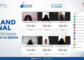 1.500 Penghafal Qur’an Ikuti Lomba Tahfidz Nasional Online Yayasan Amaliah Astra