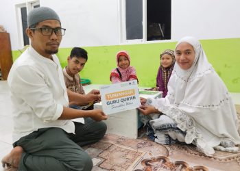 LAZNAS BMH Kuatkan Kiprah Guru Qur’an dengan Berikan Tunjangan Rutin