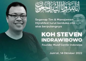 Innalillahi, Pendiri Mualaf Center Indonesia Steven Indra Wibowo Meninggal Dunia