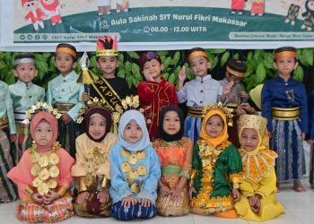Kenalkan Keragaman Budaya Indonesia, TKIT Nurul Fikri Makassar Gelar Festival Budaya