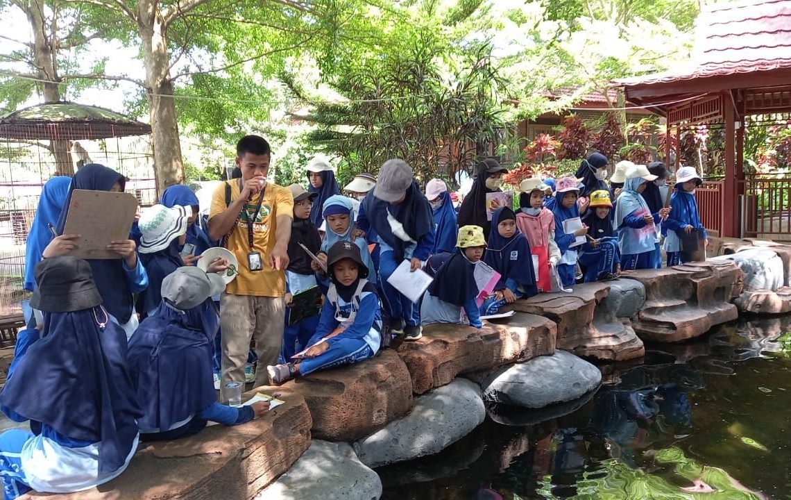 Tingkatkan Keimanan Kepada Allah, SDIT Nurul Fikri Makassar Gelar Outing Class
