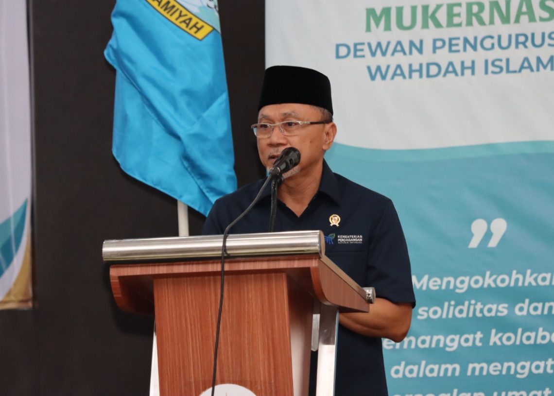 Mendag Zulkifli Hasan Harap Wahdah Islamiyah Garap Supermarket Berbasis Pondok