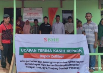 Laznas BMH Resmikan Rumah Layak Huni untuk Mualaf