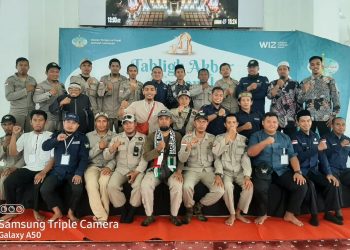 40 TIM Garuda Sukses Mengamankan dan Menertibkan Peserta Tabligh Akbar Wahdah Islamiyah di Gowa