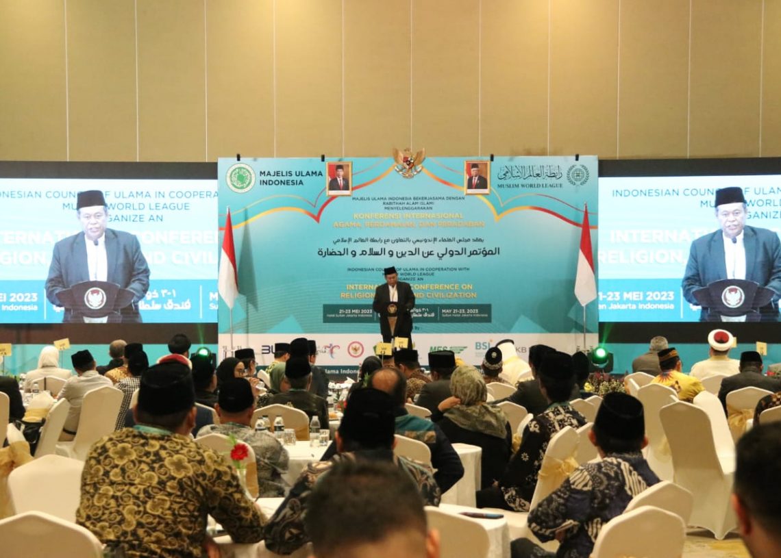 Gelar Konferensi Internasional Agama, Perdamaian dan Peradaban: MUI Arus Utamakan Keberagaman untuk Dunia