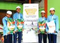 Senyum Santri di Bontang Terima Bantuan Beras dari Laznas BMH