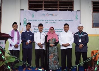 Wahdah Inspirasi Zakat Resmikan Rumah Qur’an Utsman bin Affan di Sendana Sulbar