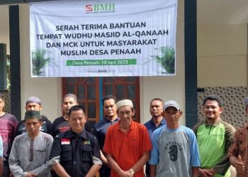 BMH Resmikan Tempat Wudhu dan MCK untuk Masyarakat Desa Penaah Lingga