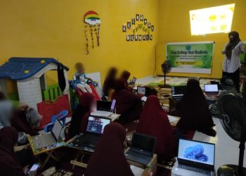 Guru PAUD Yayasan Wahdah Islamiyah Bulukumba Ikuti Workshop Kurikulum Merdeka