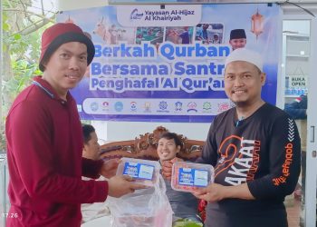 Yayasan Al Hijaz Depok Berqurban Bersama Yatim dan Penghafal Qur’an