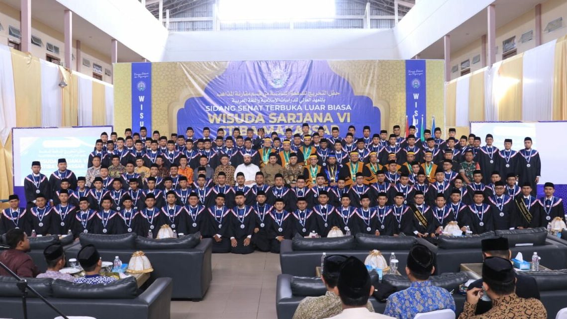 Tamatkan 261 Alumni, STIBA Makassar Gelar Wisuda Sarjana VI Di Lingkungan Kampus