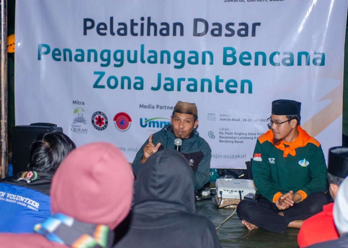 Wahdah Peduli Berikan Pelatihan Dasar Manajemen Bencana Bagi Relawan