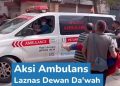 Ambulans Laznas Dewan Da’wah Aktif Bantu Korban Serangan Bom di Mal Abu Dalal Gaza