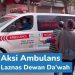 Ambulans Laznas Dewan Da’wah Aktif Bantu Korban Serangan Bom di Mal Abu Dalal Gaza