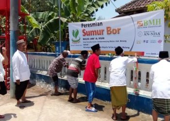 Laznas BMH Wujudkan Air Bersih untuk Masjid di Malang