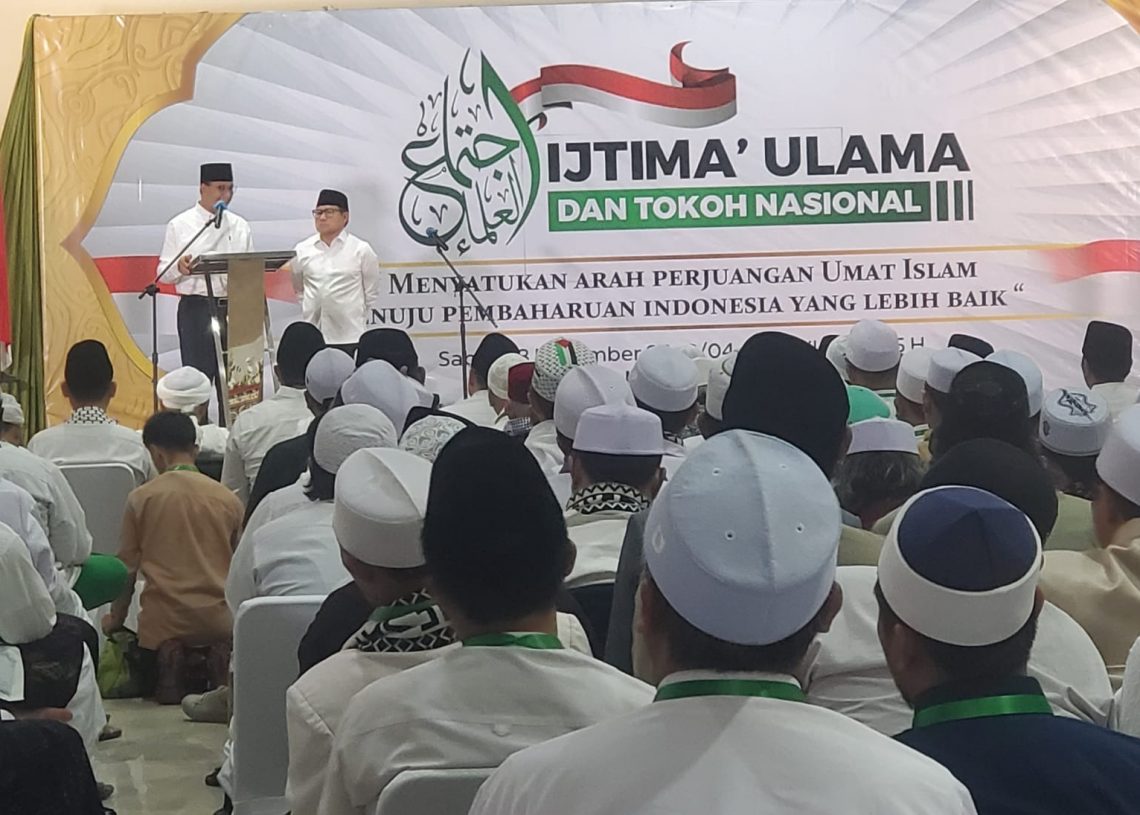 Hadiri Ijtima’ Ulama, Anies: Ketimpangan adalah Potret Indonesia, Saatnya Hadirkan Perubahan