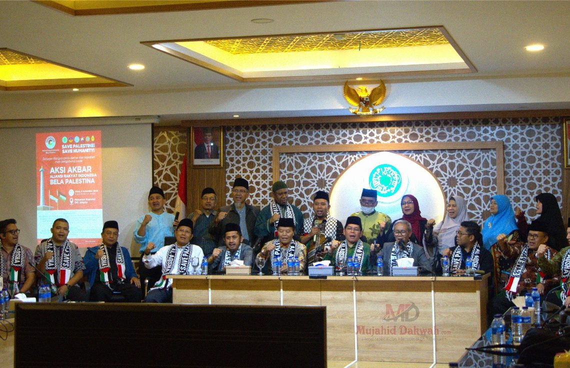 Aliansi Rakyat Indonesia Bela Palestina Targetkan Dua Juta Massa Aksi di Monas 5 November Mendatang
