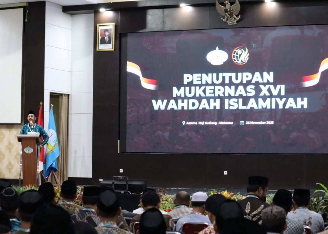 Tutup Mukernas ke-16, Ustaz Zaitun Sampaikan 3 Program Utama Wahdah Islamiyah Tahun 2024