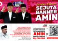 Tamsil Linrung Ajak Masyarakat yang Ingingkan Perubahan Dukung Gerakan Sejuta Banner AMIN! Donasi Sekarang