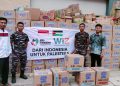 Bersama TNI Angkatan Laut, KITA Palestina dan Laznas WIZ Pasok Logistik Musim Dingin dan Pangan ke Jalur Gaza