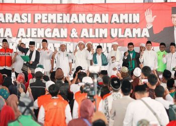 Pimpinan Ponpes dan Kiyai di Tasikmalaya Deklarasi Dukungan untuk Pasangan Anies-Muhaimin
