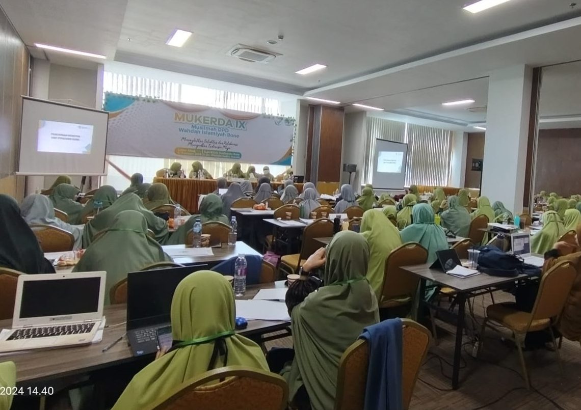 Mukerda IX Muslimah Wahdah Islamiyah Bone: Evaluasi Program Kerja dan Maksimalkan Program Dakwah