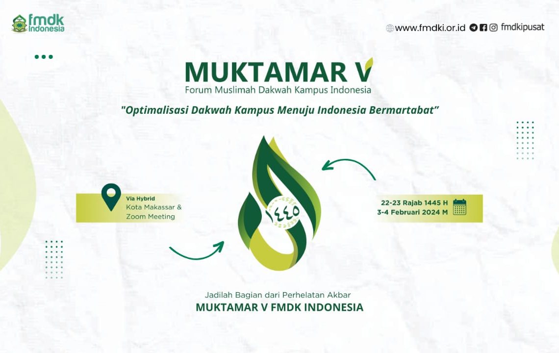Muktamar V FMDKI, Usung Tema Menuju Indonesia Bermartabat