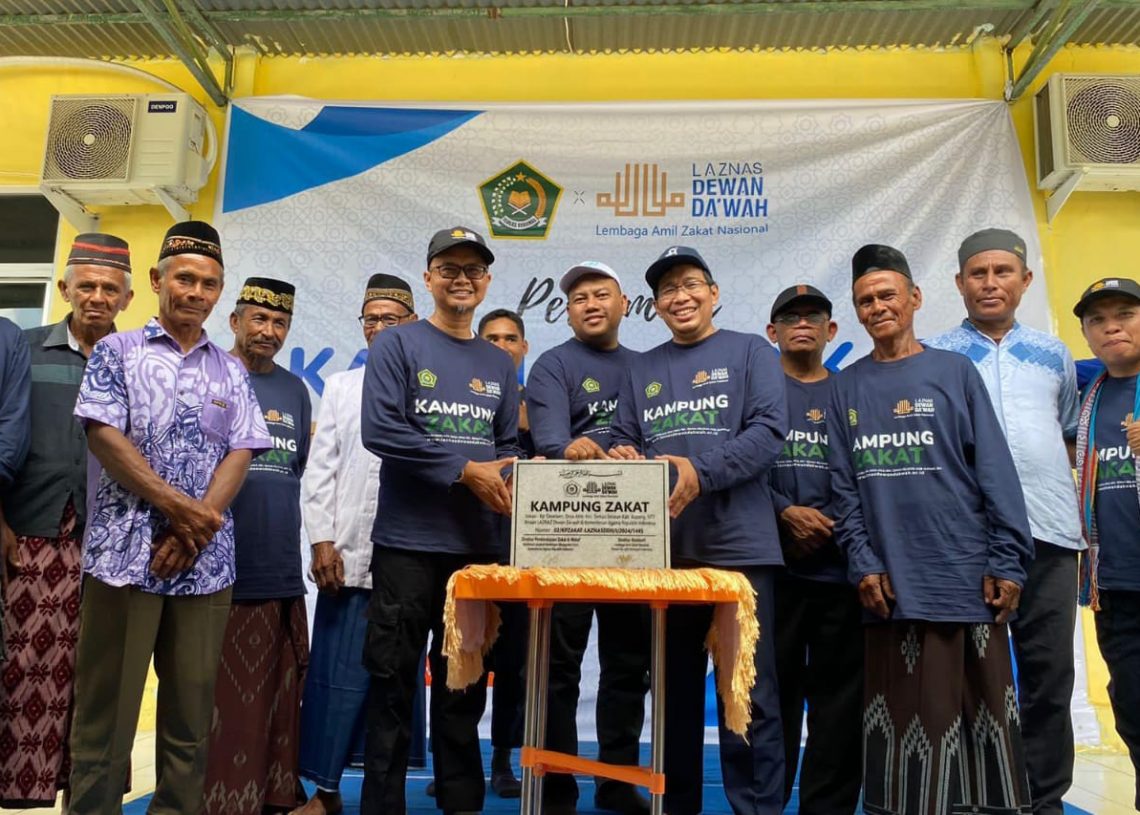 Bersama Kemenag RI, Laznas Dewan Da’wah Resmikan Kampung Zakat di Pedalaman NTT