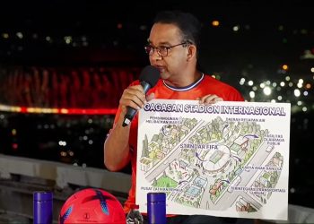 Sepakbola Tanah Air Tidak di Perhatikan, Anies: 11 Stadion Bertaraf Internasional se Indonesia Segera Kita Bangun
