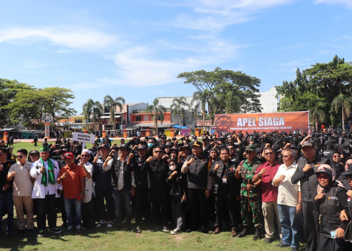 Ribuan Pengawas Pemilu di Bulukumba Berkumpul, Siaga Pengawasan Masa Tenang