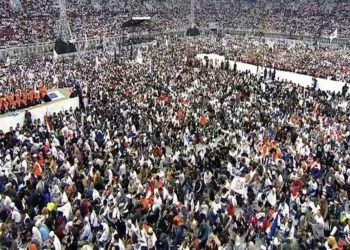 Penampakan Kampanye Anies-Muhaimin di Jakarta Internasional Stadion, Diawali Doa Bersama hingga Orasi Berbagai Partai