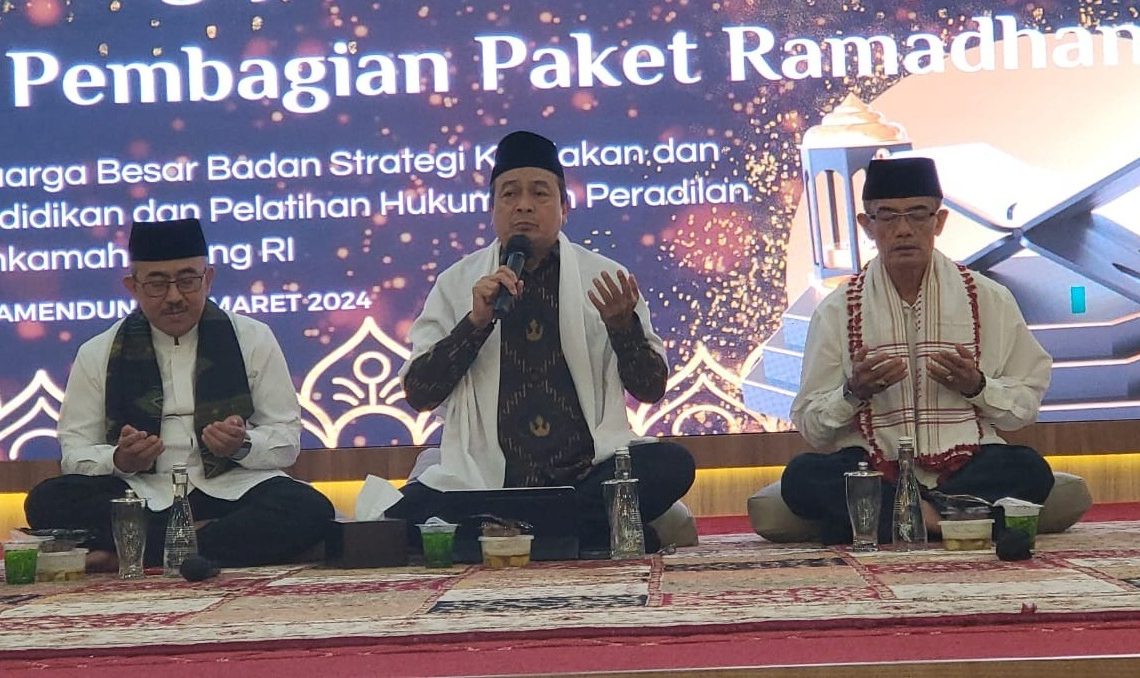 Ini Pesan KH Bachtiar Nasir kepada Calon Hakim Diklat Hukum dan Peradilan Mahkamah Agung RI