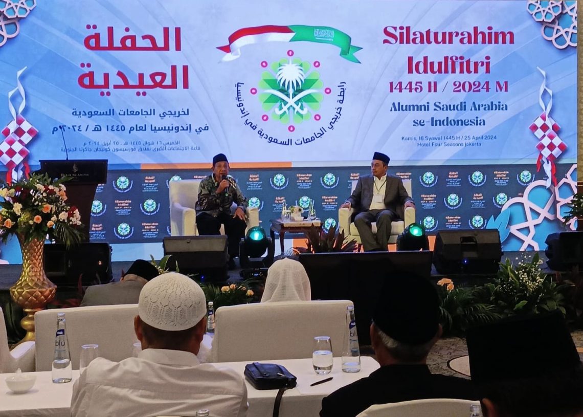 Gelar Halal Bihalal Idul Fitri, Alumni Arab Saudi Siap Jadi Jembatan Indonesia-Arab Saudi