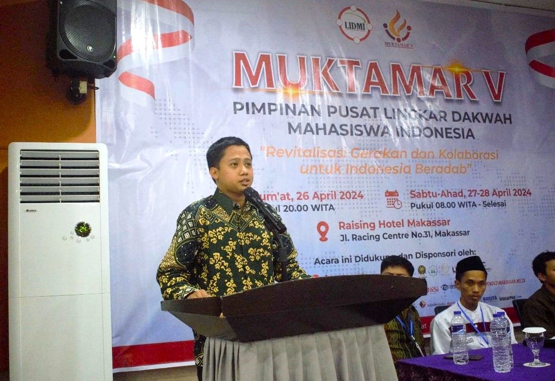 Muktamar V PP LIDMI Tetapkan Andi Muhammad Shalihin sebagai Ketua Umum Periode 2024-2026