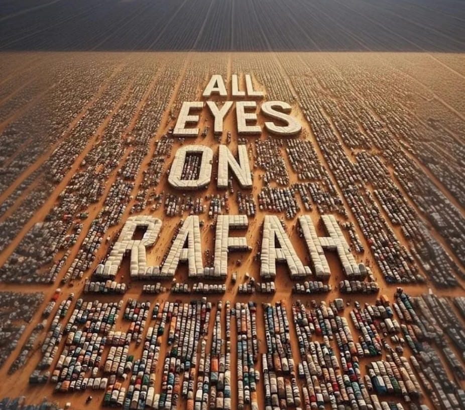 All Eyes on Rafah! Rintihan Anak Gaza Tiada Henti