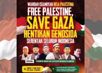 Wahdah Islamiyah dan KITA Palestina Akan Gelar Aksi Bela Palestina Besok, Serentak se-Indonesia!