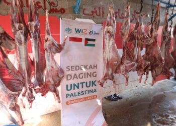 KITA Palestina dan Wahdah Inspirasi Zakat Salurkan Daging Qurban bagi Warga Gaza