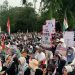 Ratusan Ribu Massa Padati Aksi Bela Palestina di Kedubes AS, Kirimkan Semilyar Laknat untuk Zionis Israel
