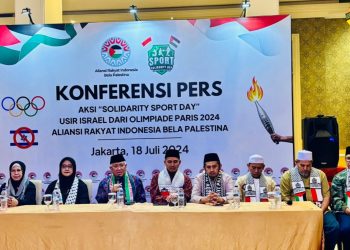 Aliansi Rakyat Indonesia Bela Palestina Akan Gelar Aksi 21 Juli Mendatang, Tolak Penjajah Israel Ikut Olimpiade Paris 2024