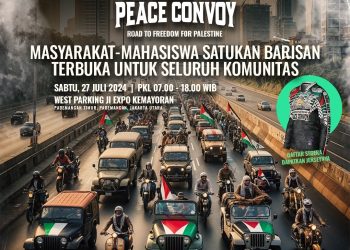 Indonesia Peace Convoy Ajak Bikers, Riders, dan Drivers Ikut “Road to Freedom for Palestine” 27 Juli Mendatang